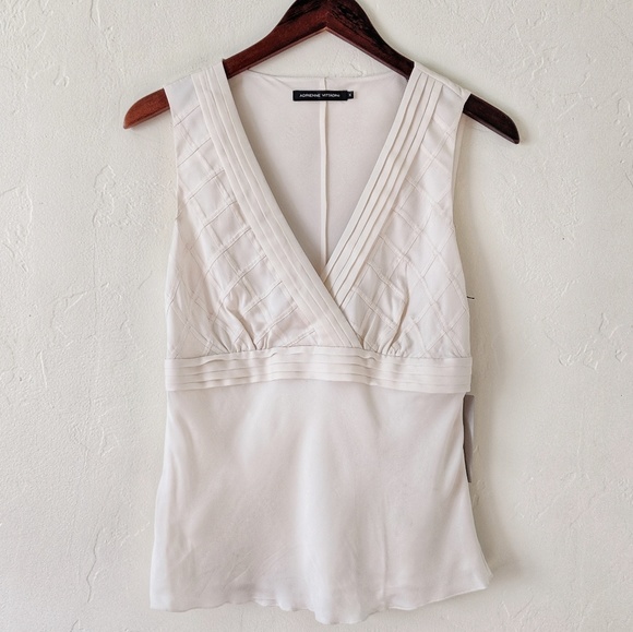 Adrienne Vittadini Tops - NWT (flawed) Adrienne Vittadini Silk Tank
